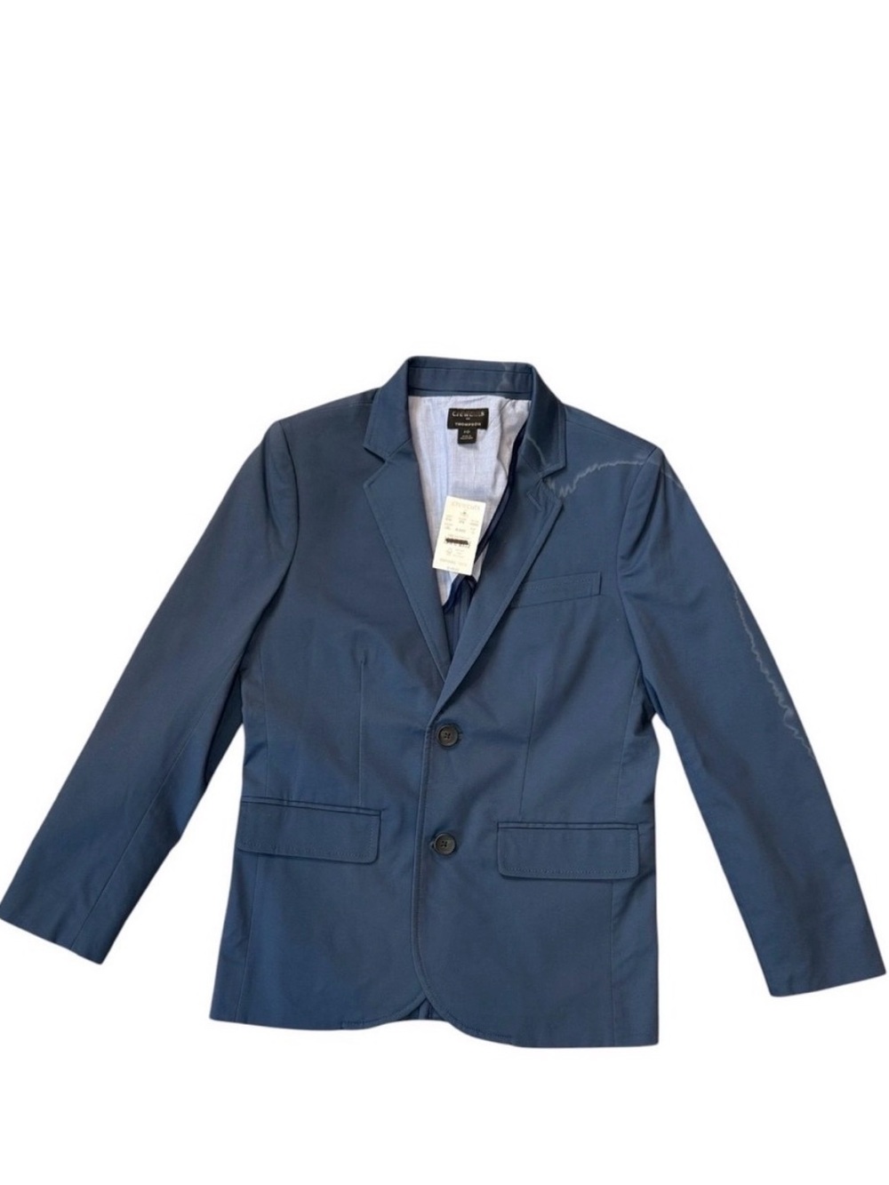 J. Crew Boys' Navy Blue Two-Button Blazer